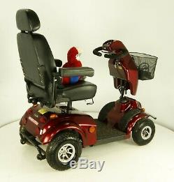 2018 Freerider City Ranger 8 Compact Mobility Scooter 8mph Red