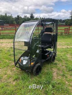 2018 Freerider Land Ranger XL Electric Mobility Scooter with All Weather Canopy