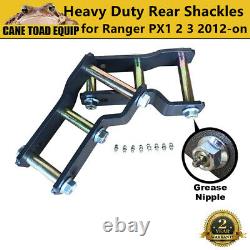 2 Lift heavy-duty rear shackles kit for Ford Ranger px1 px2 px3 2012-2019
