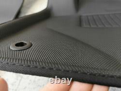 3D Moulded TPE Heavy Duty Floor Mats for Ford Ranger PX PX2 PX3 Dual Cab 11 21