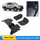 3PCS Rubber Floor Mats Accessories For Ford Ranger 2012-2021 Wildtrak Raptor