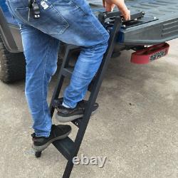 4X4 Pickup Tailgate Ladder Foldable Universal for Ford Ranger Nissan Navara