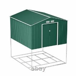 BillyOh Ranger Metal Garden Shed Outdoor Storage Heavy Duty With Foundation Kit