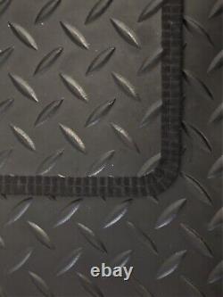 Boot Mat for Ford Ranger Raptor 2023 On Tailored Black Rubber Black Trim