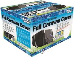 Caravan Cover Breathable Premium Full Heavy Duty Fabric + Storage Bag 17ft-19ft