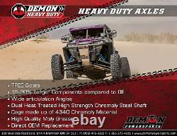 Demon Heavy Duty Axle fits POLARIS RANGER 570 800 900 1000 with 8 S3 Lift Kit