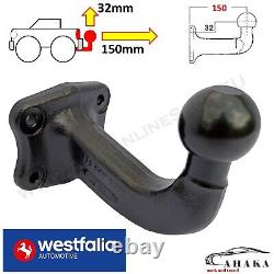 Extra Long Flange Tow ball 83x56mm Towing Bar Hitch for FORD Ranger III 12