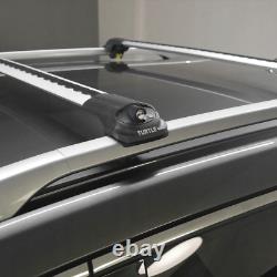 Fit Ford RANGER T6-P375/PX 2011-2022 Silver Cross Bars Roof Rack Easy Install 2x