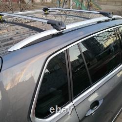 Fit Ford RANGER T6-P375/PX 2011-2022 Silver Cross Bars Roof Rack Easy Install 2x