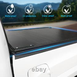 For 2019-2021 Ranger Tonneau Cover 5ft Bed Retractable Waterproof Hard Aluminum