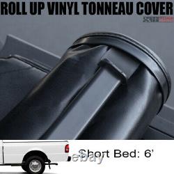 For 83-11 Ranger/94-10 B-Series 6 Ft 72 Bed Lock & Roll Up Soft Tonneau Cover