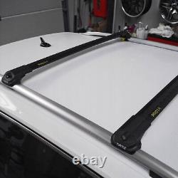 For Ford RANGER T6-P375/PX 2011-2022 Black Cross Bars Roof Rack Easy Install 2x