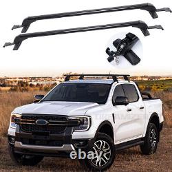 For Ford Ranger Dual Cab 07-11 Roof Rack Crossbar 43.3 Luggage Carrier withLocks
