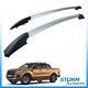 For Ford Ranger T6 2019 Onward Stx Roof Rails Bar Rack Pair In Silver
