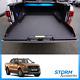 For Ford Ranger T6 Dcab 12-19 Heavy Duty Load Bed Metal Sliding Tray In Black