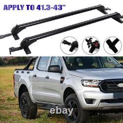 For Ford Ranger XL PJ PK Lockable Roof Rack Cross Bar Luggage Bike Cargo Carrier