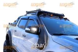 Ford Ranger Large Black Heavy Duty Metal Roof Rack Basket 2012+ Tray Luggage Car