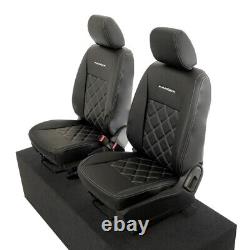 Ford Ranger Limited Heavy Duty Leatherette Front Seat Covers &'ranger' Logo 873