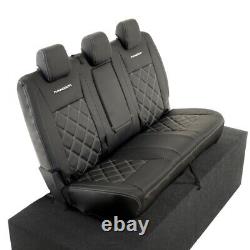 Ford Ranger Limited Heavy Duty Leatherette Rear Seat Covers &'ranger' Logo 874
