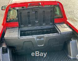 Ford Ranger T6 12+ Heavy Duty Load Bed Toolbox Storage Tool Box Middle Open