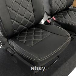 Ford Ranger T6 Heavy Duty Leatherette Front Seat Covers With'ranger' Logo 873