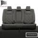 Ford Ranger T6 Heavy Duty Leatherette Rear Seat Covers With'ranger' Logo 874