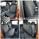 Ford Ranger T6 Wildtrack (2016-18) Heavy Duty Front Rear Seat Covers 304 305 B
