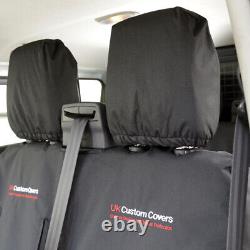 Ford Ranger T6 Wildtrak (16-18) Heavy Duty Seat Covers Inc Embroidery 304 305 Em