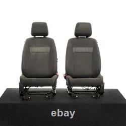 Ford Ranger T8 Heavy Duty Leatherette Front Seat Covers With'ranger' Logo 873
