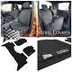 Ford Ranger Wildtrack 2016-18 Front Rear Seat Covers & Floor Mats 521 304 305
