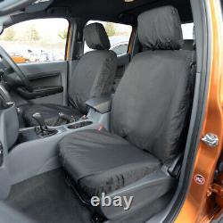 Ford Ranger Wildtrak Heavy Duty Front Rear Seat Covers & Trunk Liner 246 304 305