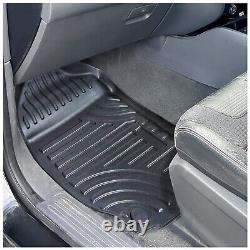 Heavy Duty Tailored Floor Mats Rubber For Ford Ranger 2015-2018 Double Cab T7