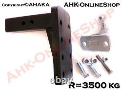 Heavy Duty Towbar USA Hitch Adapter 2 Height Adjustable Ford Ranger II 06-11