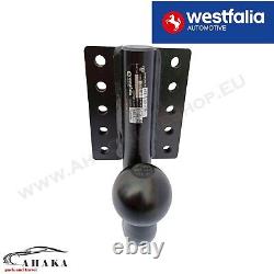 Height Adjustable Flange Tow ball Hitch 4 hole 56x83mm for FORD Ranger II 06-12