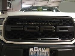 Invisible 30-Inch LED Light Bar withMounting Brackets, Wires For 17-20 Ford Raptor
