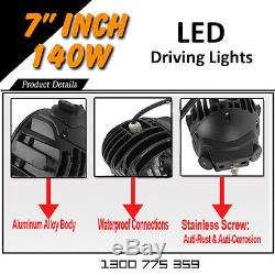 LED Driving Lights 2x 140w 7 Heavy Duty CREE 12/24v AAA+ 2015 Premium Quality