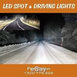 LED Driving Lights 2x 185w Heavy Duty CREE 4WD 9-32v AAA+ BEWARE of FAKES