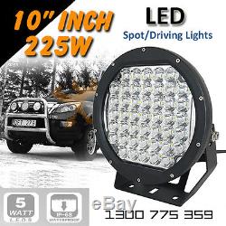 LED Driving Lights 2x 225w 9 Heavy Duty CREE 12/24v AAA+ ABSOLUTELY AWESOME