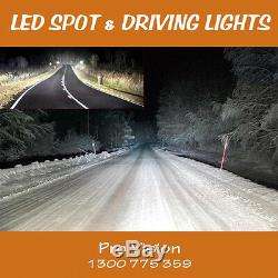 LED Spot Lights 2x 225w Heavy Duty CREE 4WD 12/24v AAA+ BEWARE of FAKES