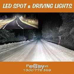 LED Spot Lights 2x Pieces 185w Heavy Duty CREE 4WD 9-32v BEWARE of FAKES