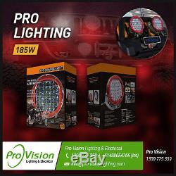 LED Spot Lights 4x 185w Heavy Duty CREE 12/24v Brightest on the Market Today