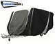 Leisurewize Caravan Cover 17 19ft Heavy Duty 3 Ply Breathable Charcoal Grey