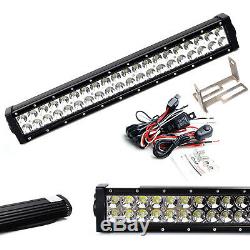 Lower Grille Mount 20-Inch LED Light Bar Kit For 2011-2020 Jeep Grand Cherokee