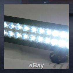 Matte Blk Studded Mesh Bull Bar Guard+120W CREE LED Light For 98-11 Ford Ranger