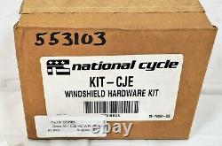 National Cycle Heavy Duty Windshield Mount Kit Ranger Custom Low Boy KIT-CJE New