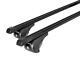 Nordrive Heavy Duty Steel Lockable Roof Bars Easy Fit For Ford RANGER 2011-2018