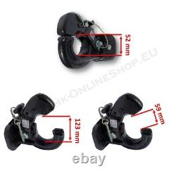 Pintle Hitch Hook 85x45mm Towing Coupling 15000kg for FORD Ranger III 2012-2019