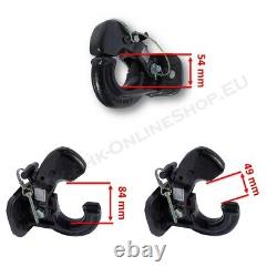 Pintle Hitch Hook for 2 hole Tow Bar Towing Hitch Coupling for FORD Ranger 12