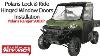Polaris Ranger 900xp Lock Ride Pro Fit Hinged Window Doors Installation