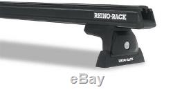 RLT600 HD 2 Bar Rhino Roof Rack for FORD Ranger PX/PXII Dual Cab 10/11on JA8509
